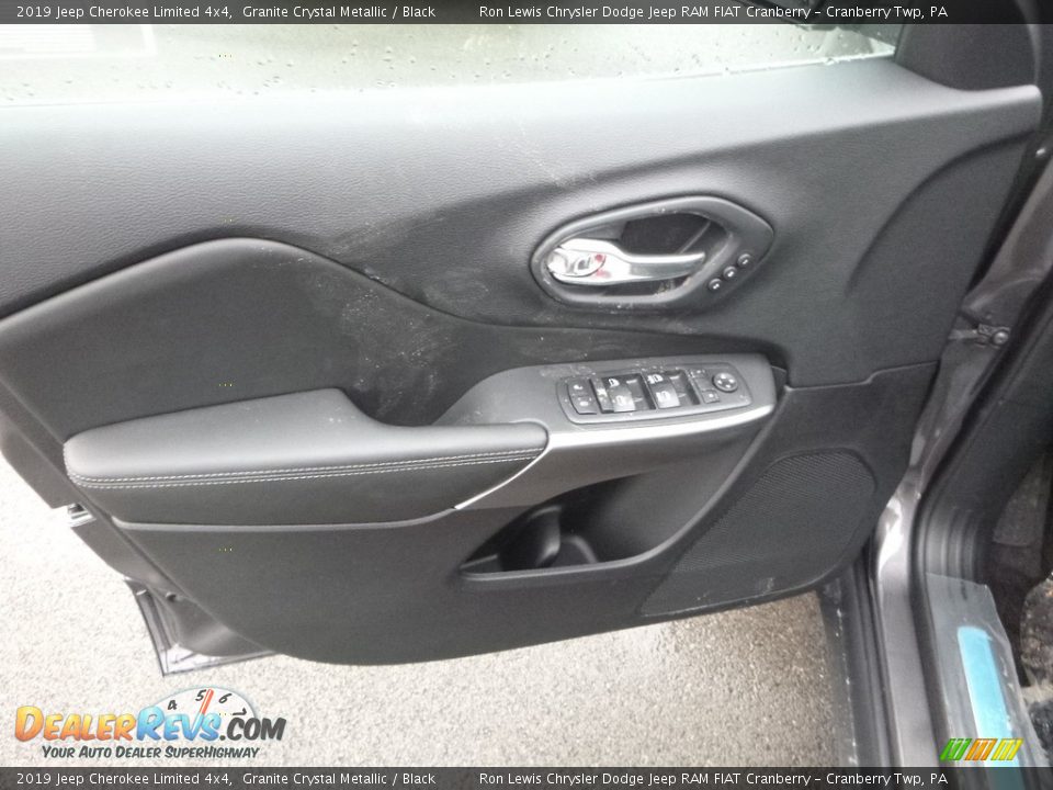 2019 Jeep Cherokee Limited 4x4 Granite Crystal Metallic / Black Photo #13