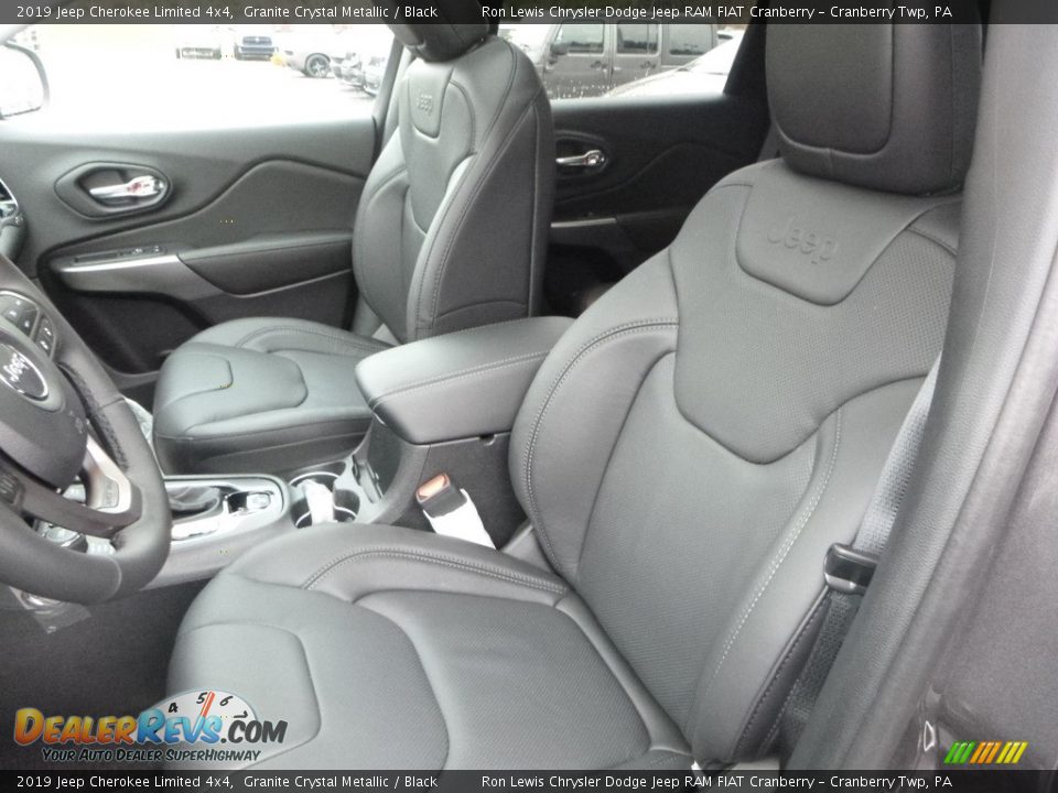 2019 Jeep Cherokee Limited 4x4 Granite Crystal Metallic / Black Photo #15