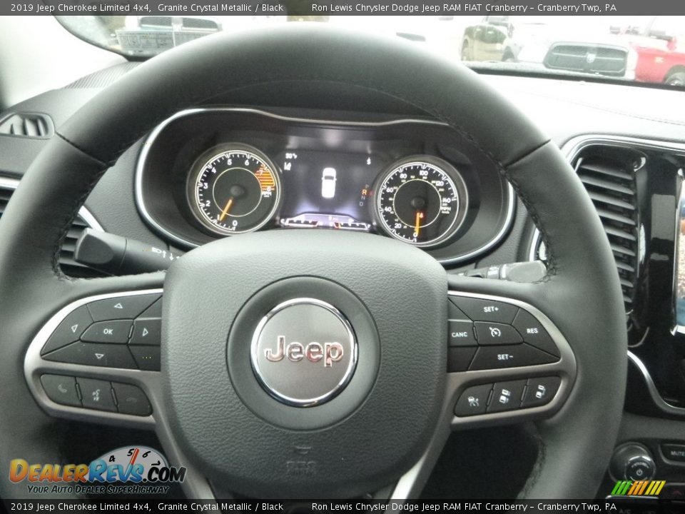 2019 Jeep Cherokee Limited 4x4 Steering Wheel Photo #20