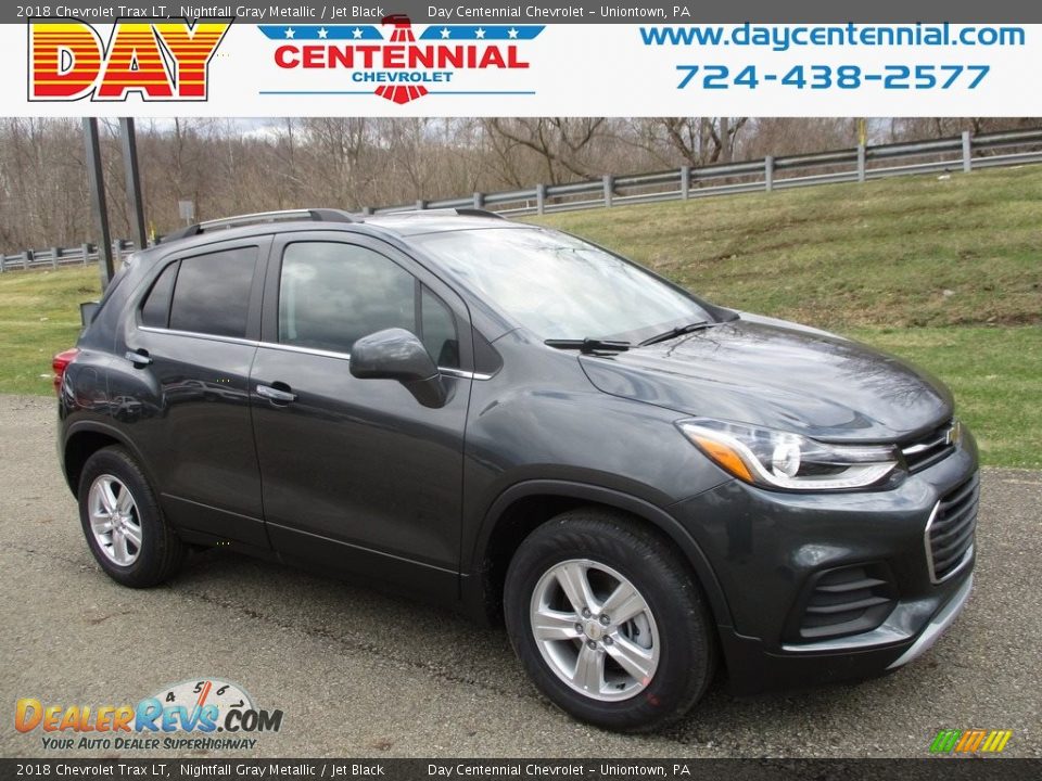 2018 Chevrolet Trax LT Nightfall Gray Metallic / Jet Black Photo #1