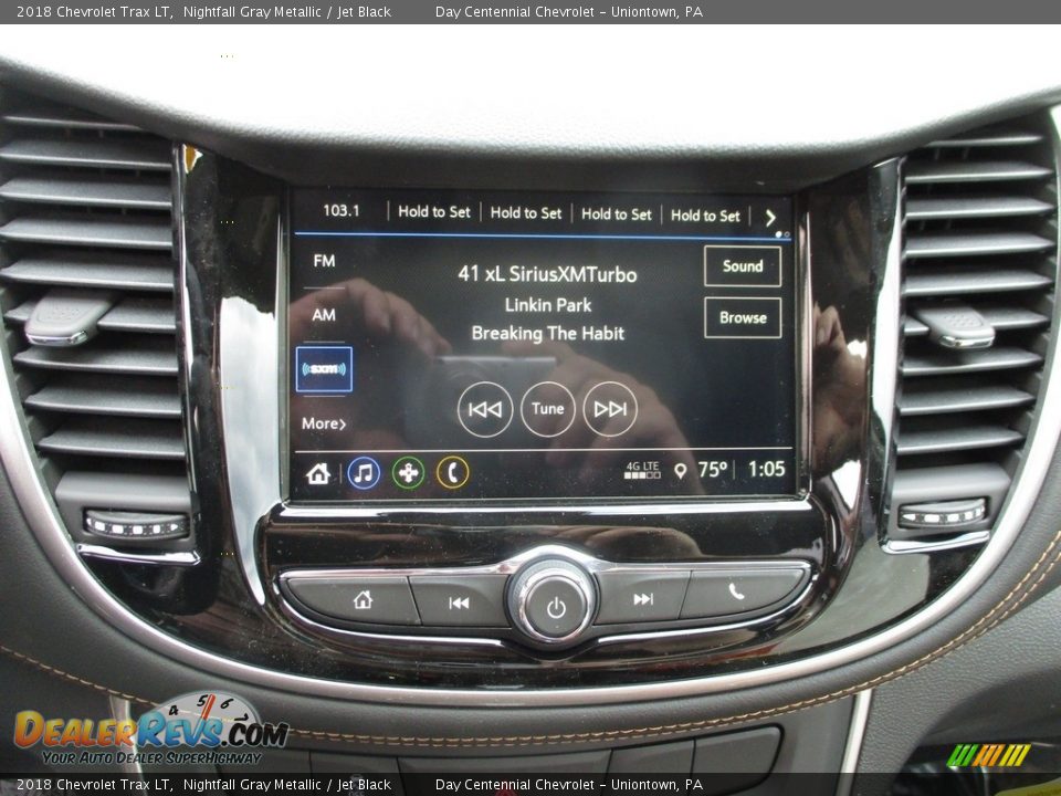 2018 Chevrolet Trax LT Nightfall Gray Metallic / Jet Black Photo #8
