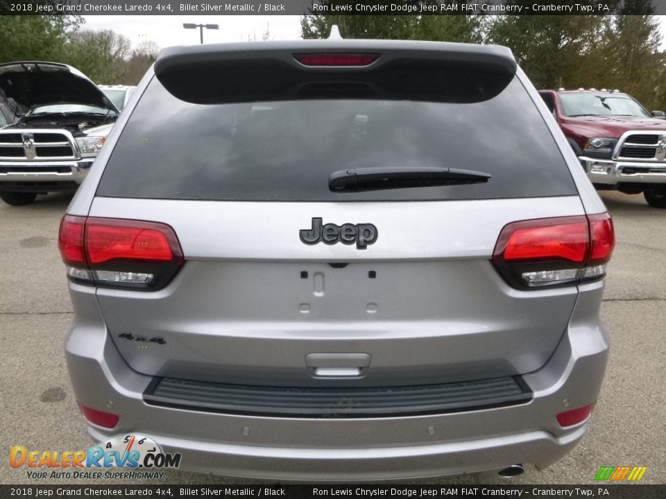 2018 Jeep Grand Cherokee Laredo 4x4 Billet Silver Metallic / Black Photo #4