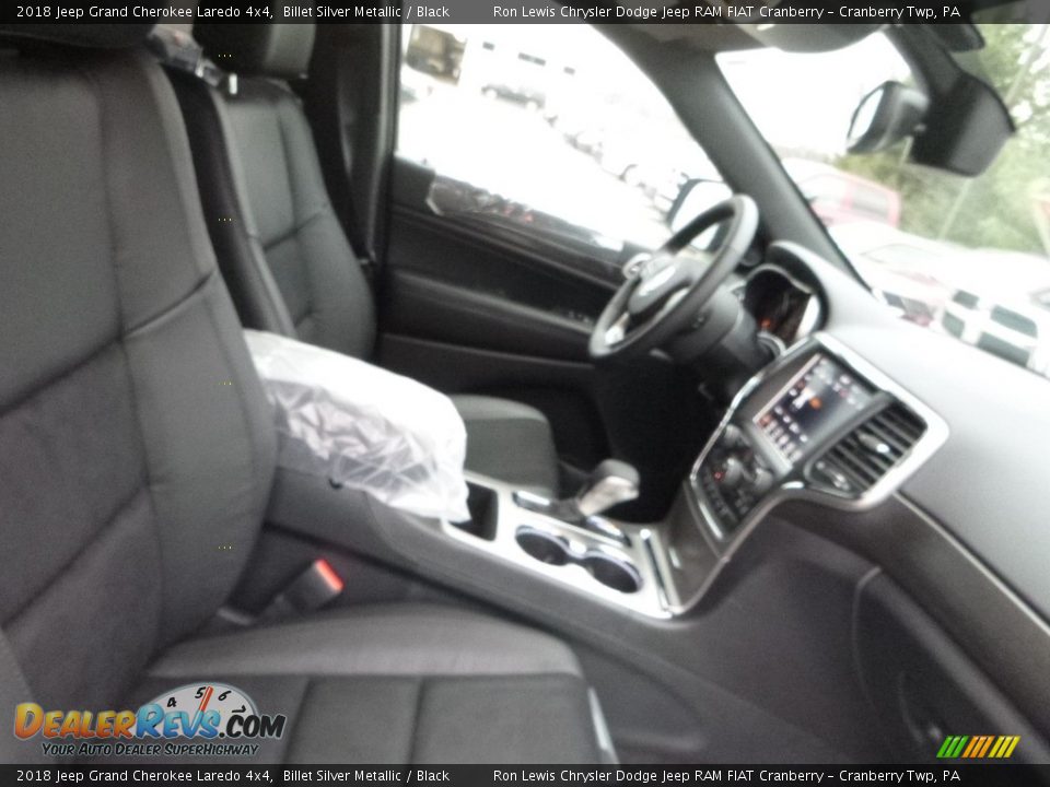 2018 Jeep Grand Cherokee Laredo 4x4 Billet Silver Metallic / Black Photo #10