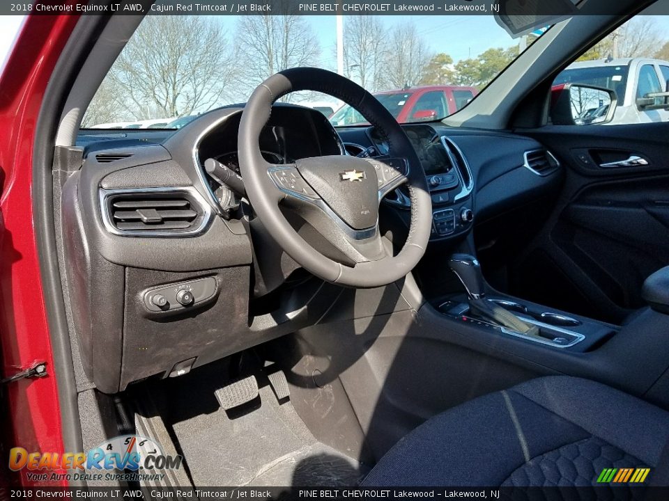 2018 Chevrolet Equinox LT AWD Cajun Red Tintcoat / Jet Black Photo #7