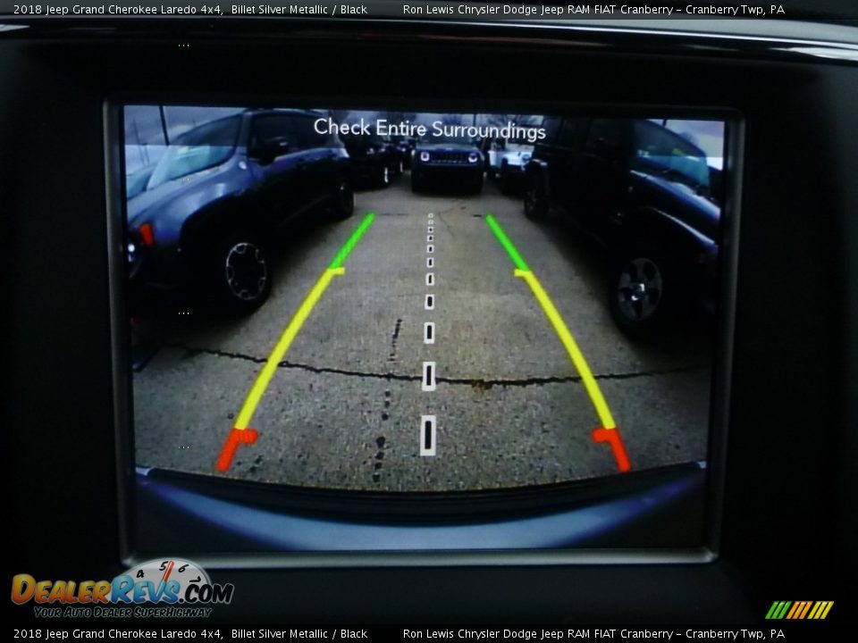 2018 Jeep Grand Cherokee Laredo 4x4 Billet Silver Metallic / Black Photo #17