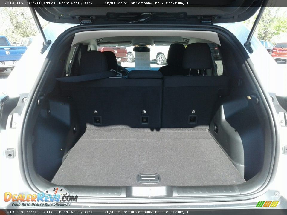 2019 Jeep Cherokee Latitude Bright White / Black Photo #19