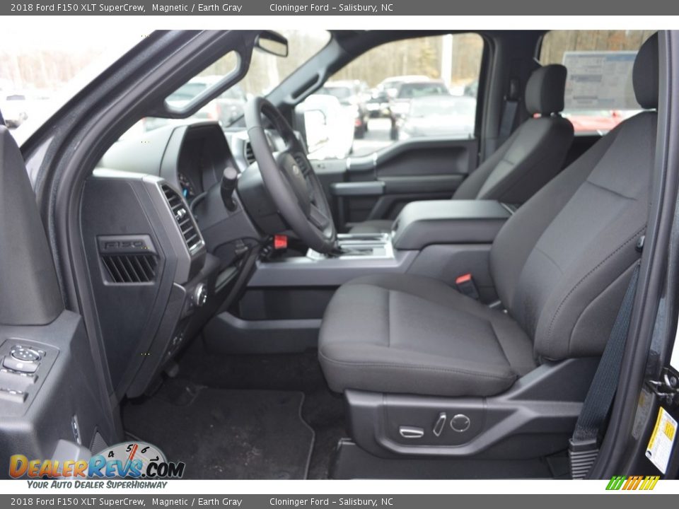 2018 Ford F150 XLT SuperCrew Magnetic / Earth Gray Photo #8