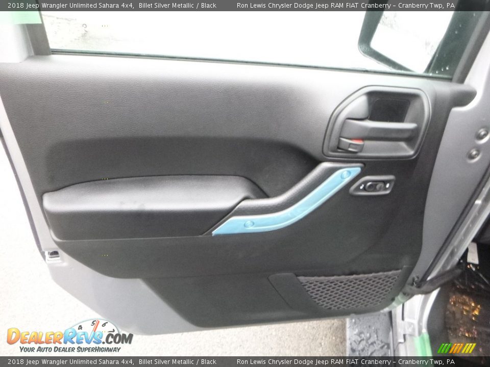 2018 Jeep Wrangler Unlimited Sahara 4x4 Billet Silver Metallic / Black Photo #13