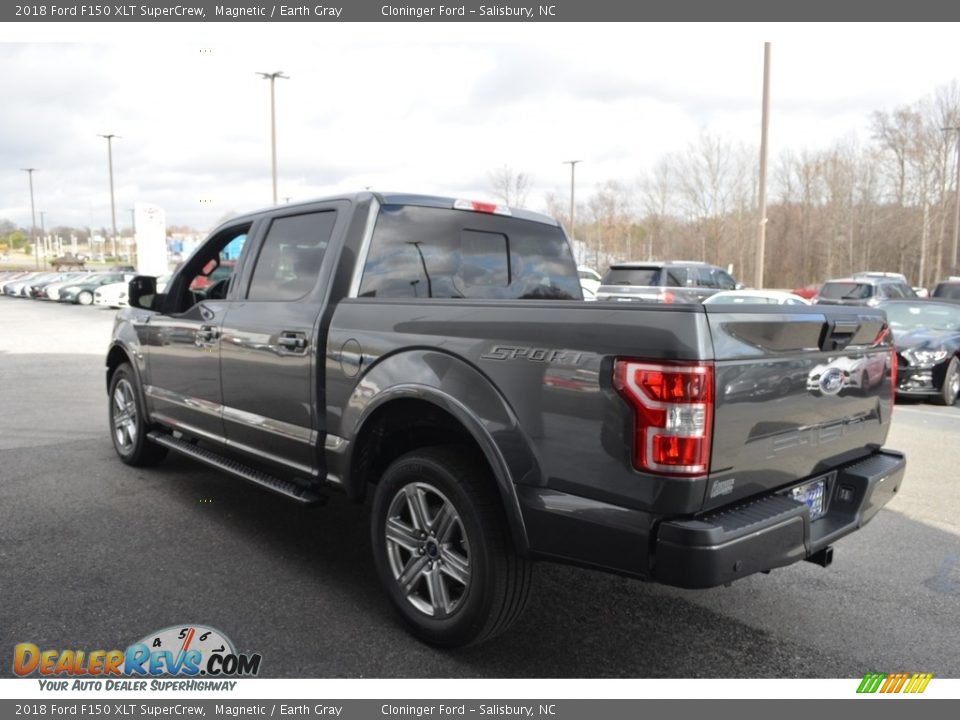 2018 Ford F150 XLT SuperCrew Magnetic / Earth Gray Photo #25