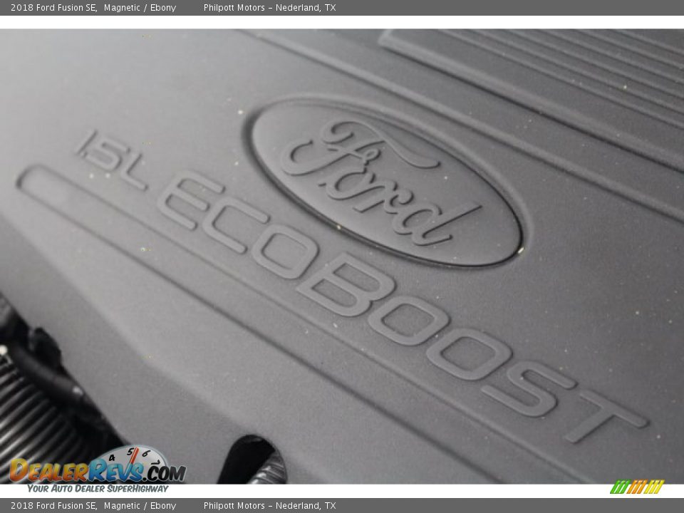 2018 Ford Fusion SE Magnetic / Ebony Photo #35