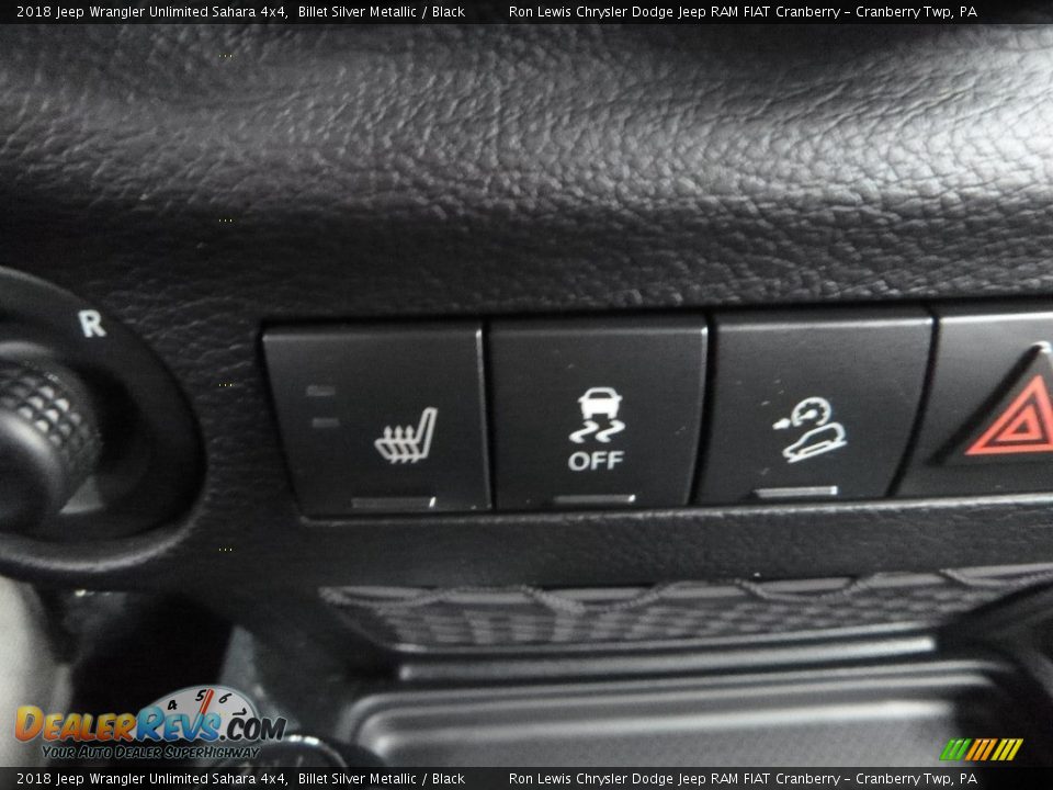 2018 Jeep Wrangler Unlimited Sahara 4x4 Billet Silver Metallic / Black Photo #20