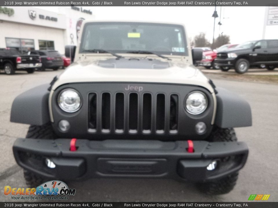 2018 Jeep Wrangler Unlimited Rubicon Recon 4x4 Gobi / Black Photo #8