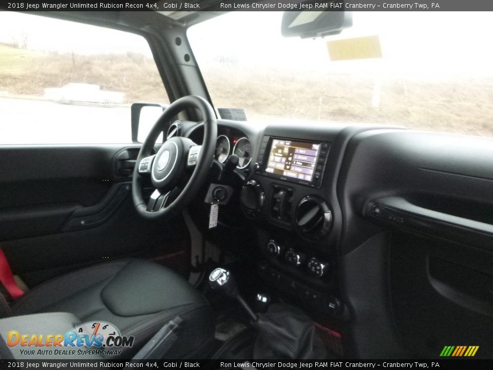 2018 Jeep Wrangler Unlimited Rubicon Recon 4x4 Gobi / Black Photo #11