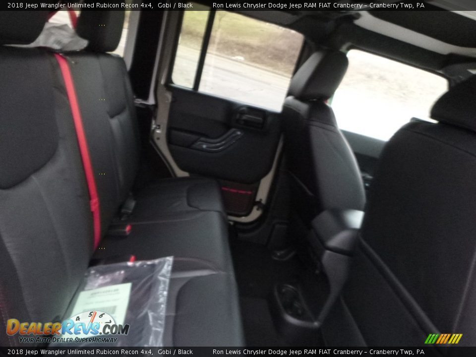 2018 Jeep Wrangler Unlimited Rubicon Recon 4x4 Gobi / Black Photo #12