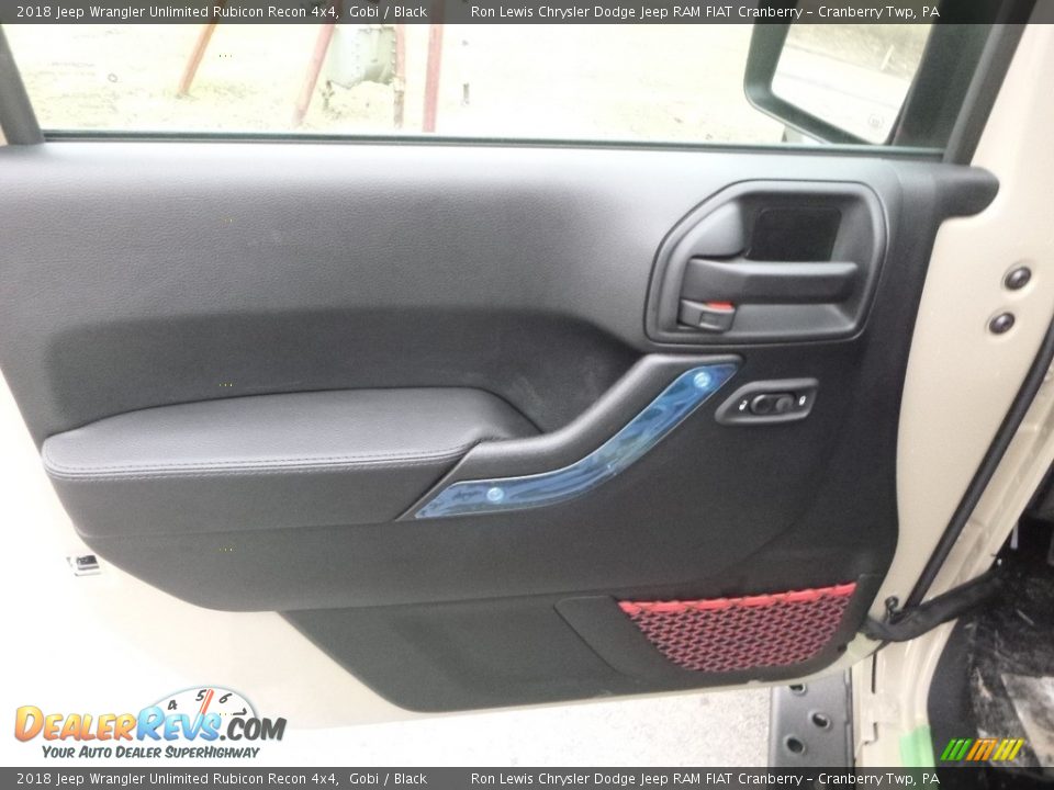 2018 Jeep Wrangler Unlimited Rubicon Recon 4x4 Gobi / Black Photo #13