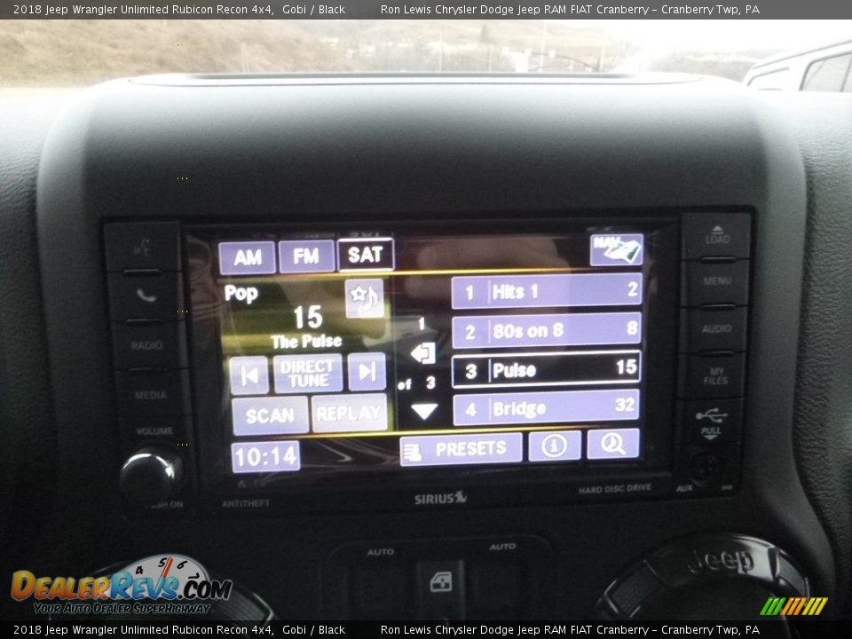 2018 Jeep Wrangler Unlimited Rubicon Recon 4x4 Gobi / Black Photo #16