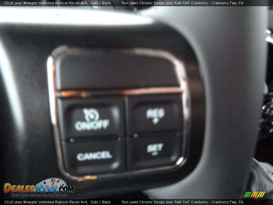 2018 Jeep Wrangler Unlimited Rubicon Recon 4x4 Gobi / Black Photo #18
