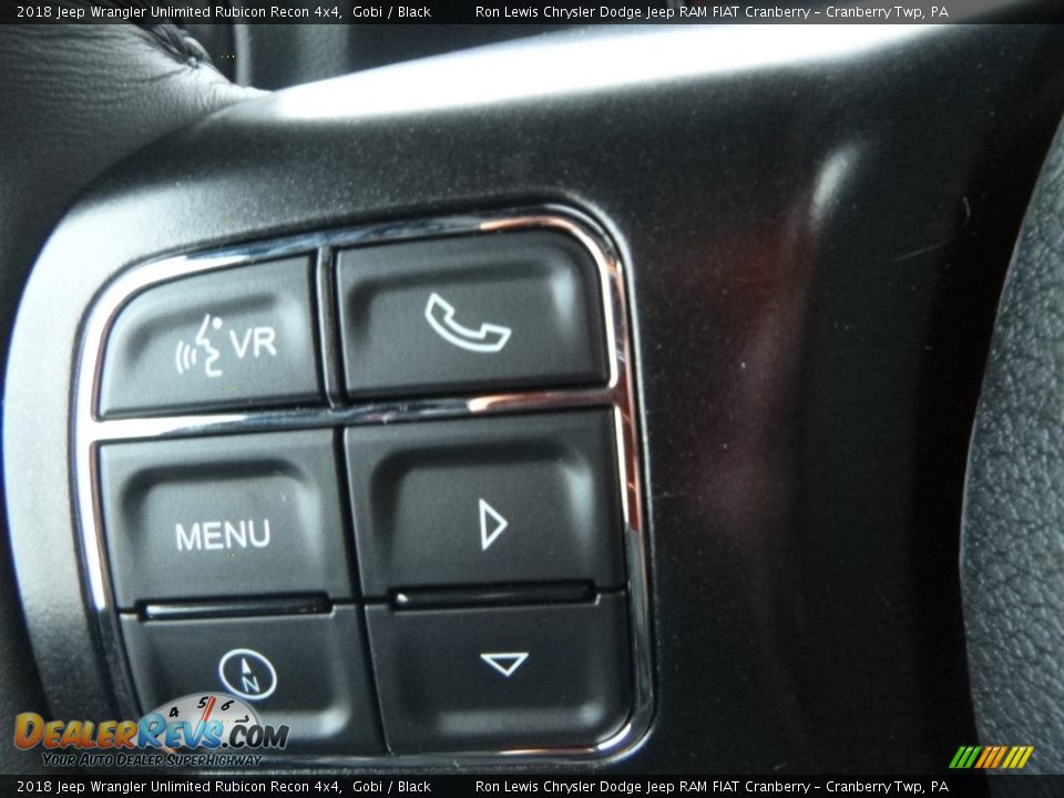 2018 Jeep Wrangler Unlimited Rubicon Recon 4x4 Gobi / Black Photo #19