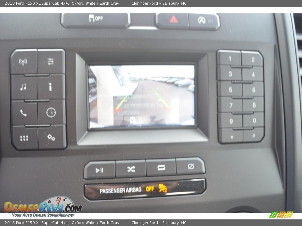 2018 Ford F150 XL SuperCab 4x4 Oxford White / Earth Gray Photo #12