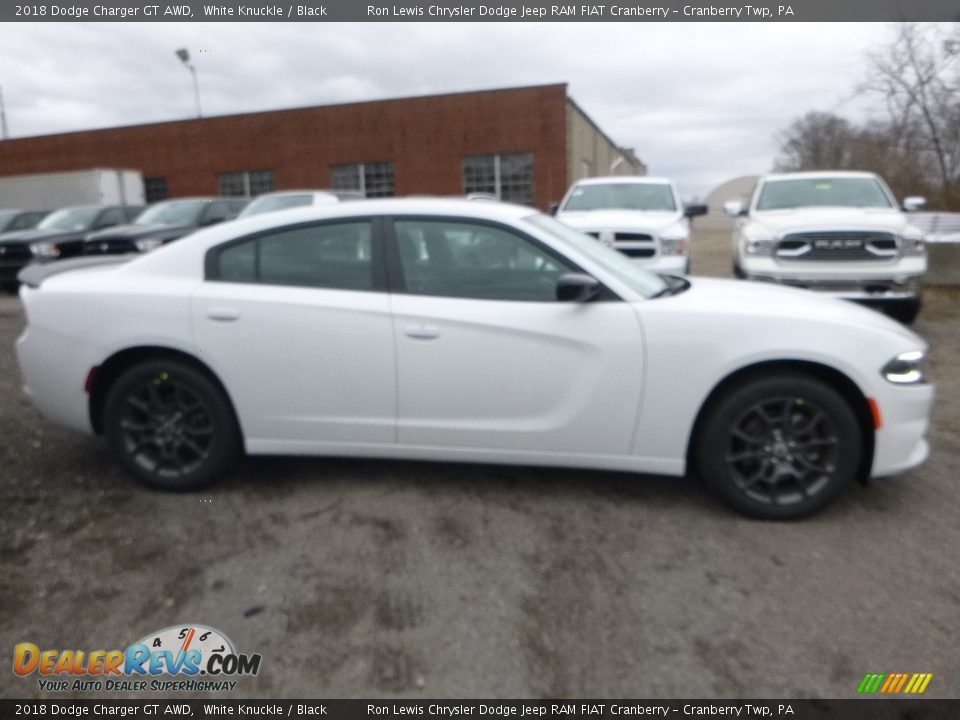 2018 Dodge Charger GT AWD White Knuckle / Black Photo #6