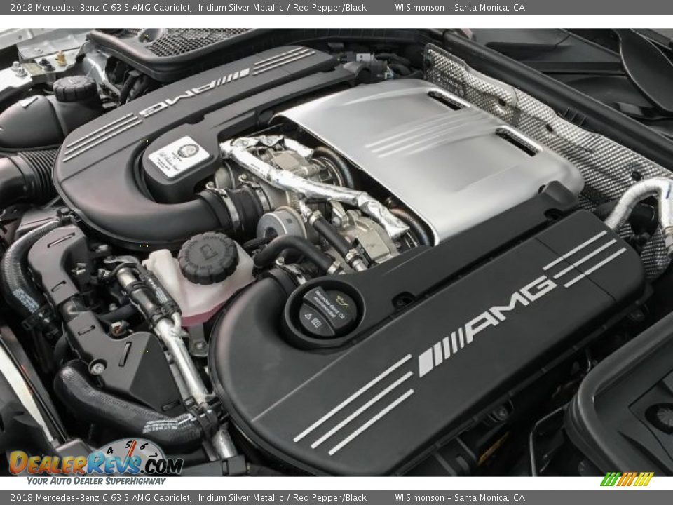 2018 Mercedes-Benz C 63 S AMG Cabriolet 4.0 Liter AMG biturbo DOHC 32-Valve VVT V8 Engine Photo #29