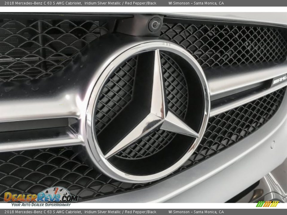 2018 Mercedes-Benz C 63 S AMG Cabriolet Iridium Silver Metallic / Red Pepper/Black Photo #31