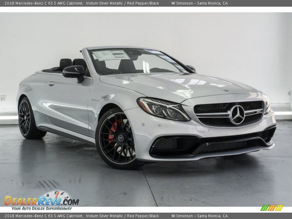 Front 3/4 View of 2018 Mercedes-Benz C 63 S AMG Cabriolet Photo #33