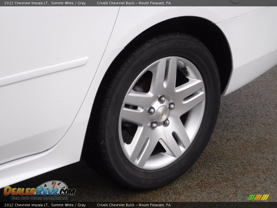 2012 Chevrolet Impala LT Summit White / Gray Photo #3
