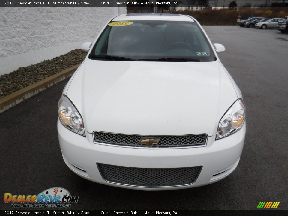 2012 Chevrolet Impala LT Summit White / Gray Photo #5