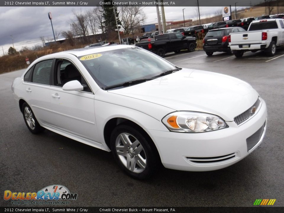 2012 Chevrolet Impala LT Summit White / Gray Photo #6