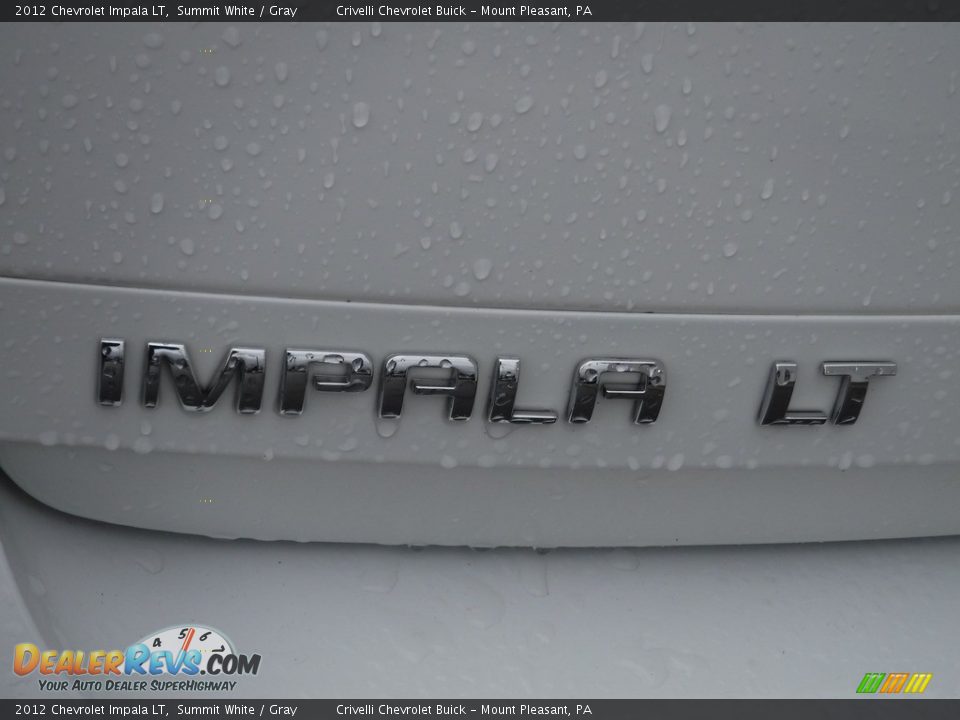 2012 Chevrolet Impala LT Summit White / Gray Photo #11