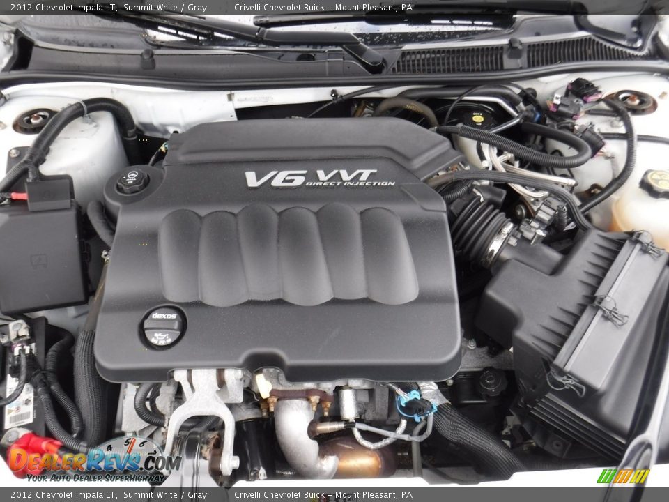 2012 Chevrolet Impala LT Summit White / Gray Photo #12