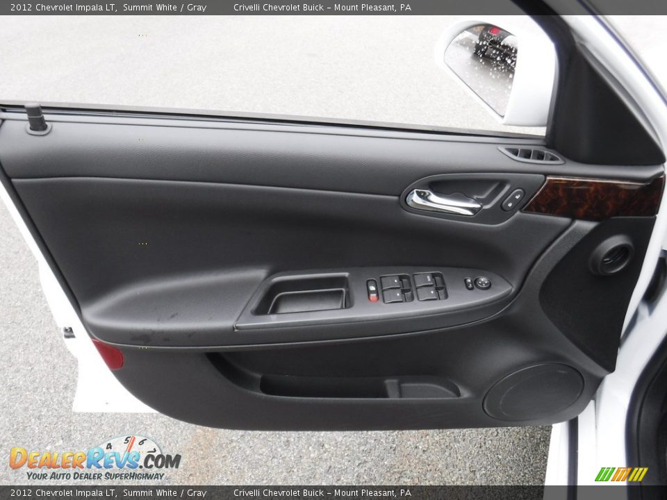 2012 Chevrolet Impala LT Summit White / Gray Photo #14