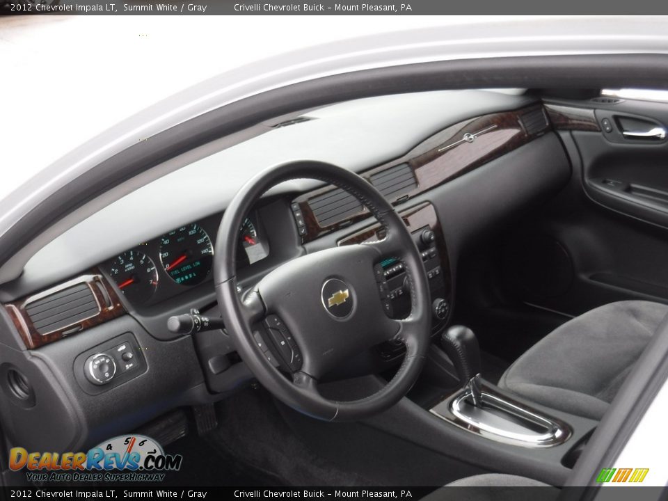 2012 Chevrolet Impala LT Summit White / Gray Photo #15