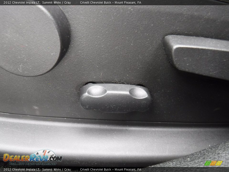 2012 Chevrolet Impala LT Summit White / Gray Photo #18
