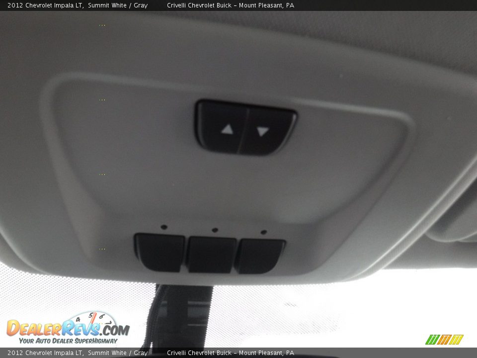 2012 Chevrolet Impala LT Summit White / Gray Photo #21