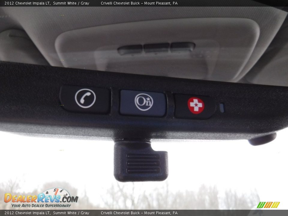 2012 Chevrolet Impala LT Summit White / Gray Photo #22