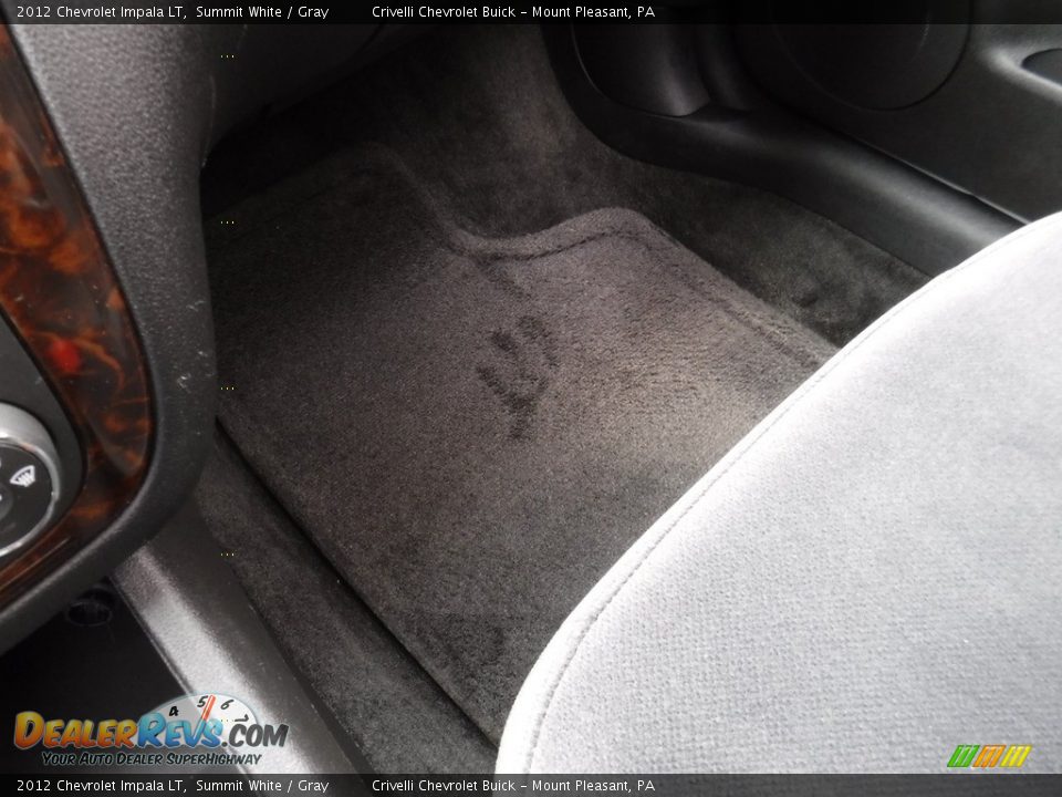 2012 Chevrolet Impala LT Summit White / Gray Photo #24