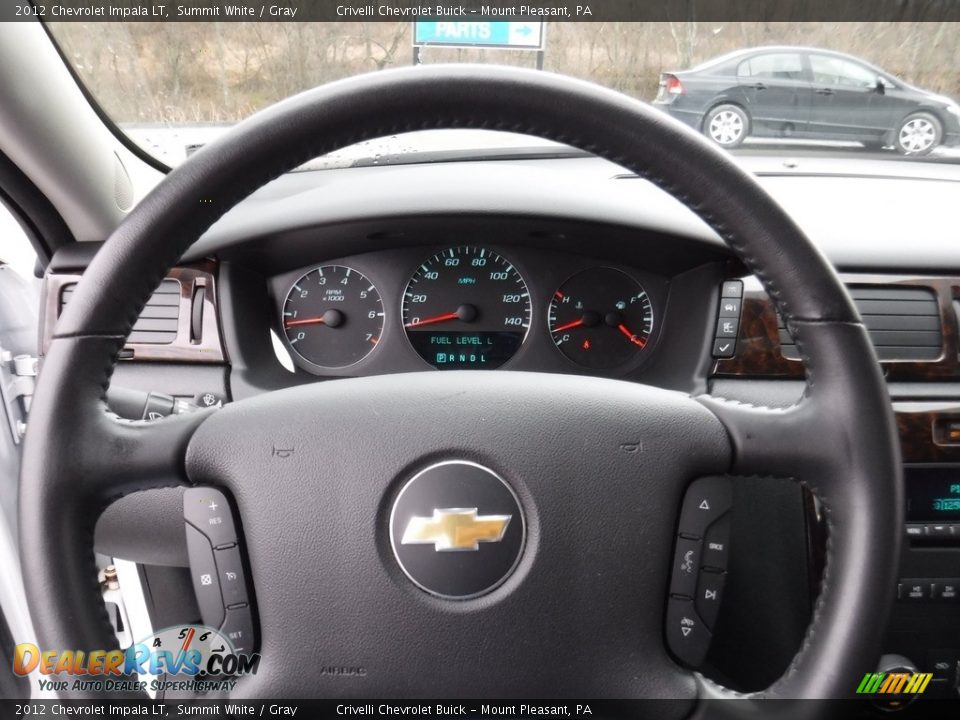 2012 Chevrolet Impala LT Summit White / Gray Photo #25