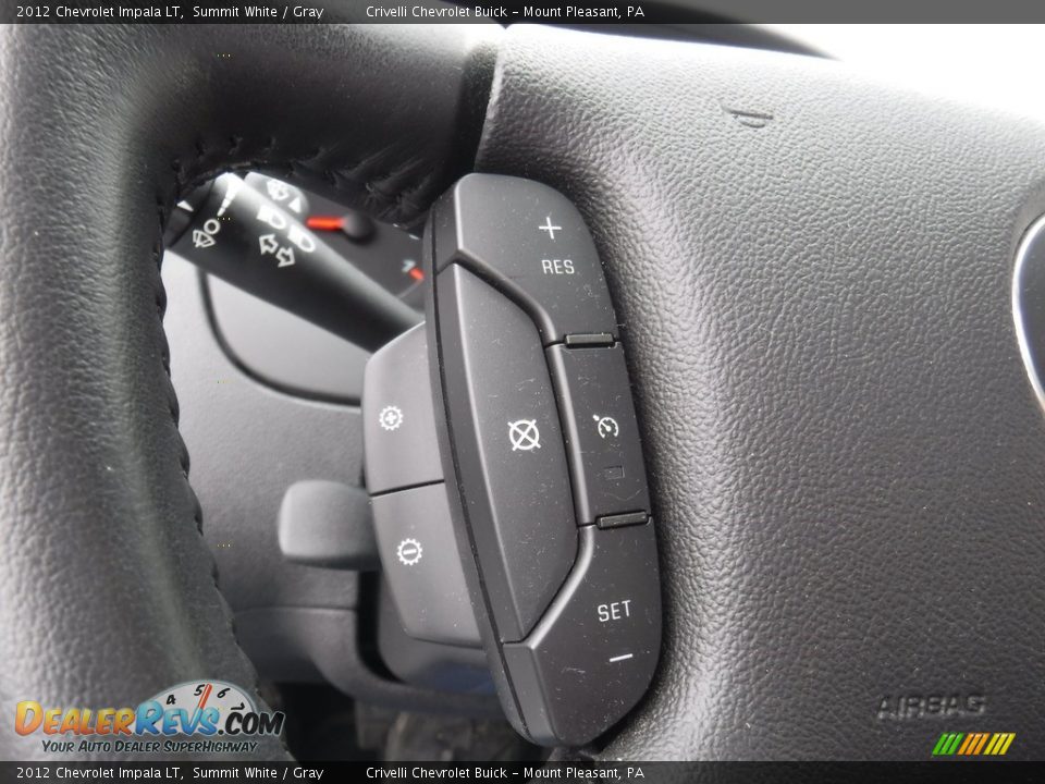2012 Chevrolet Impala LT Summit White / Gray Photo #26