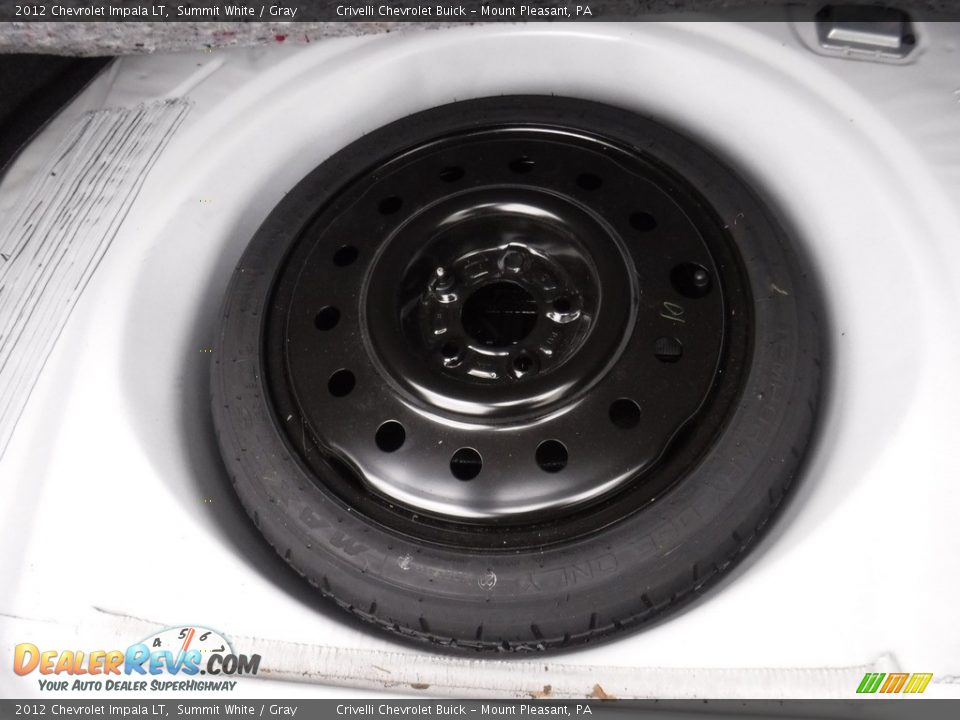 2012 Chevrolet Impala LT Summit White / Gray Photo #32