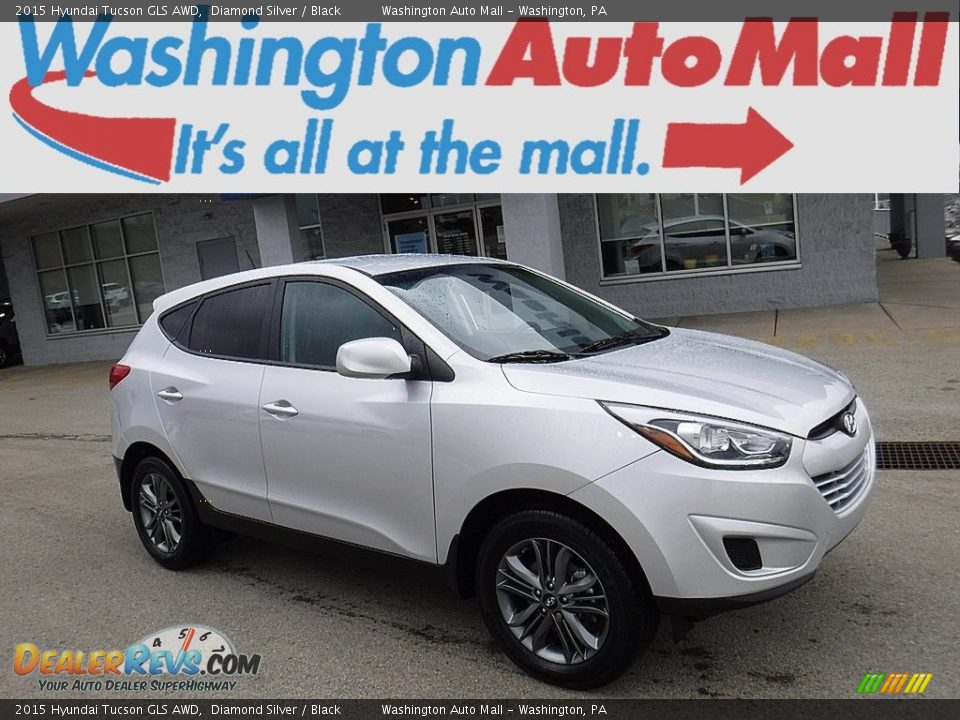 2015 Hyundai Tucson GLS AWD Diamond Silver / Black Photo #1