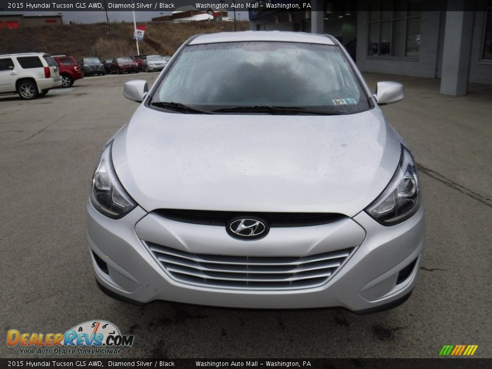 2015 Hyundai Tucson GLS AWD Diamond Silver / Black Photo #4