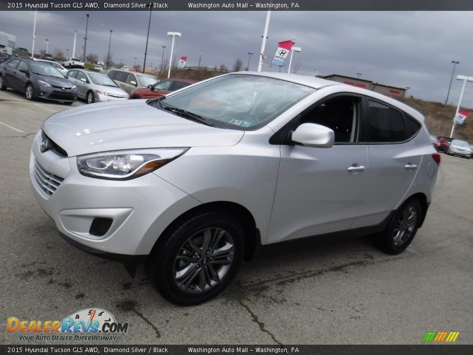 2015 Hyundai Tucson GLS AWD Diamond Silver / Black Photo #5