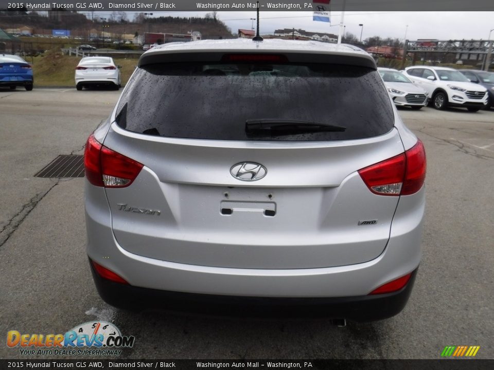 2015 Hyundai Tucson GLS AWD Diamond Silver / Black Photo #8