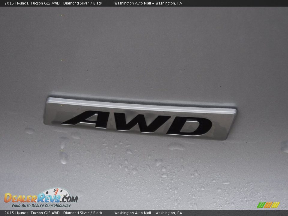 2015 Hyundai Tucson GLS AWD Diamond Silver / Black Photo #10