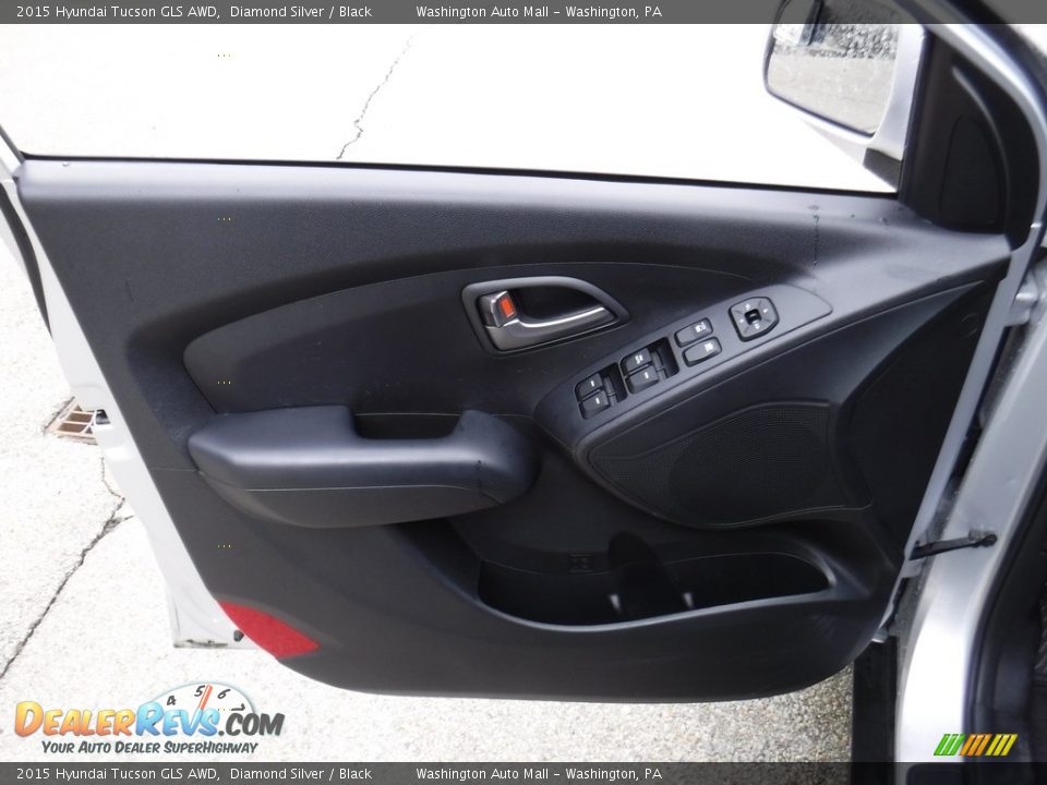 2015 Hyundai Tucson GLS AWD Diamond Silver / Black Photo #12