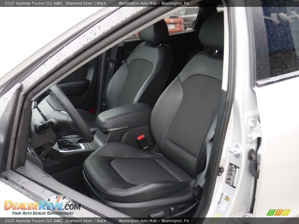 2015 Hyundai Tucson GLS AWD Diamond Silver / Black Photo #13
