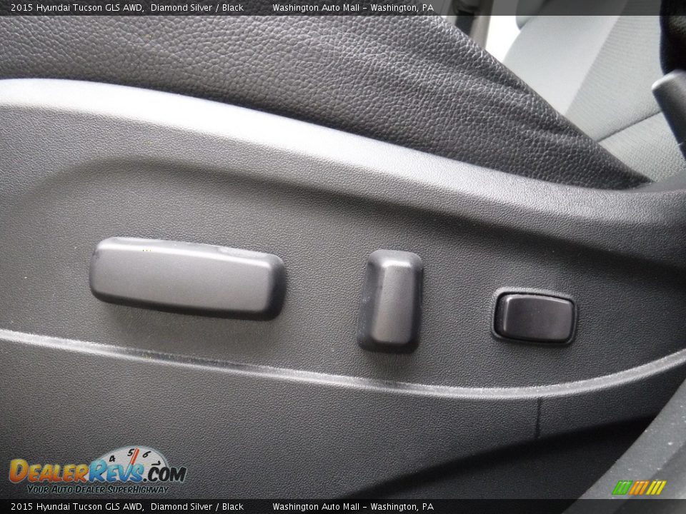 2015 Hyundai Tucson GLS AWD Diamond Silver / Black Photo #14