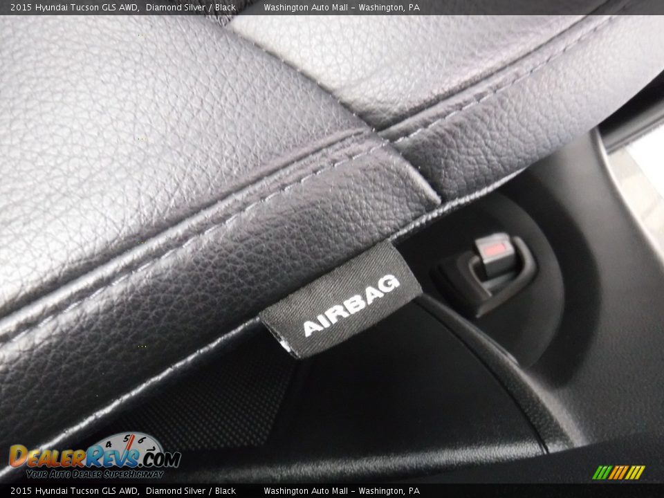 2015 Hyundai Tucson GLS AWD Diamond Silver / Black Photo #15
